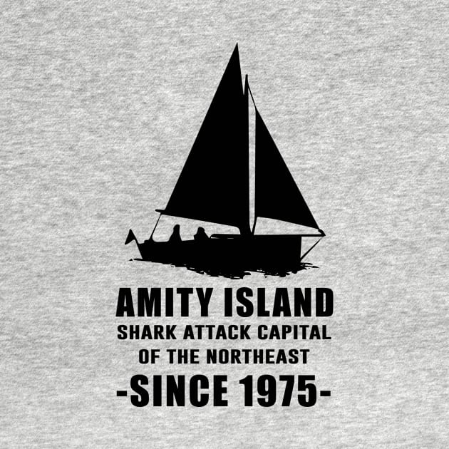 Amity Island - Jaws movie by sunima